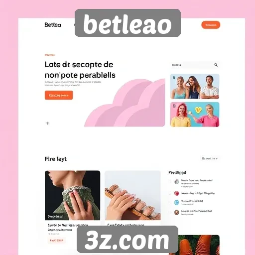 Novidades de design no site Betleão atraem usuários