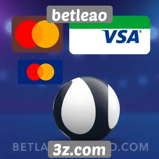 Variedade de métodos de pagamento no Betleão